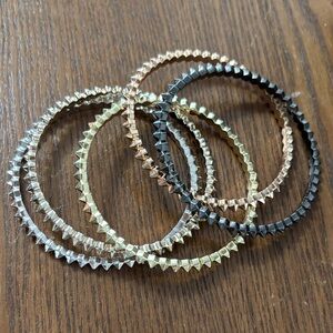 Kendra Scott Mixed Metal Set of 5 Bracelets